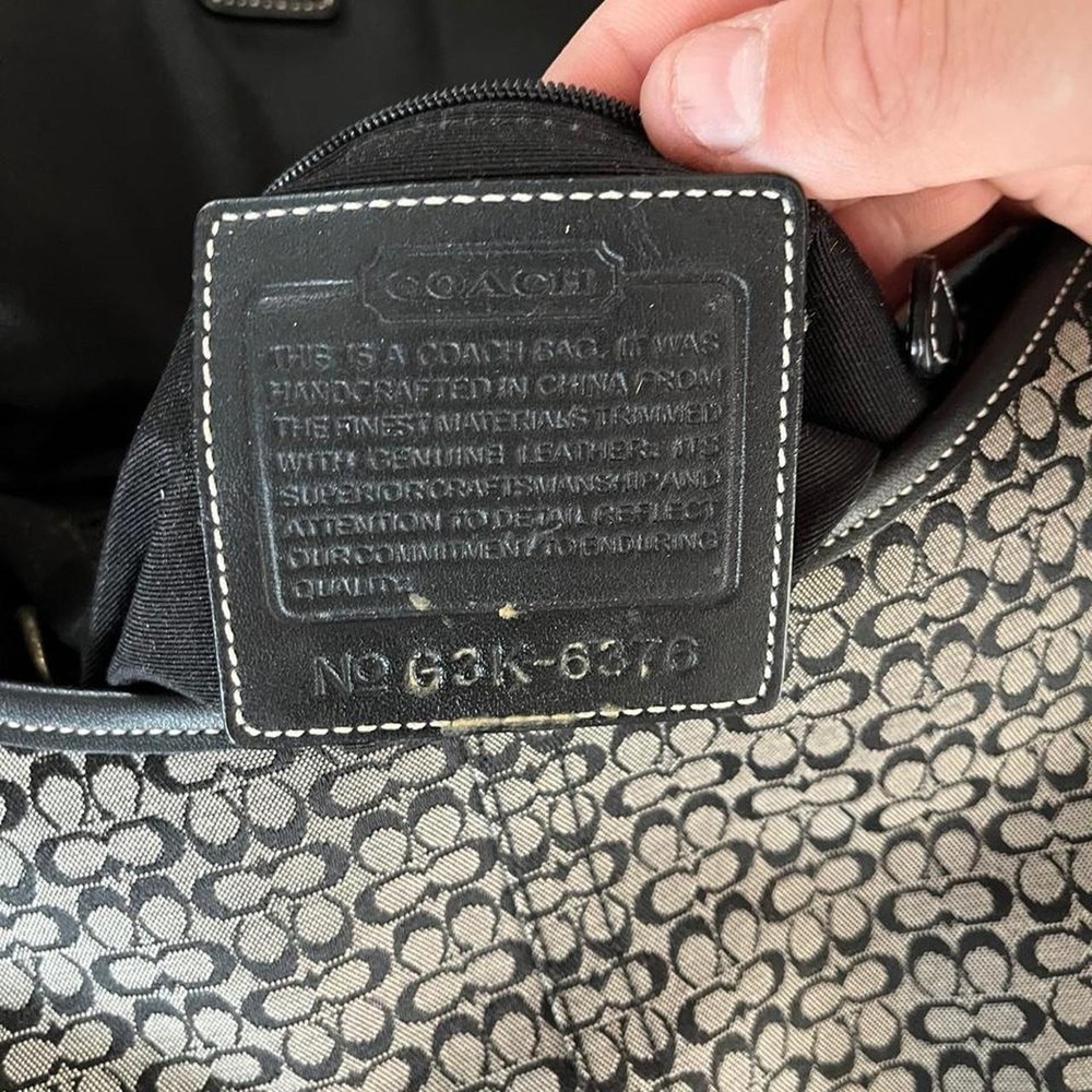 Y2K 2000s Coach Soho Signature Cs Monogram shoulder bag / Crossbody - Picture 7 of 7